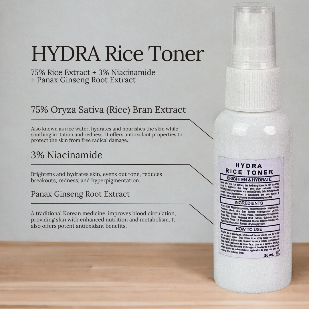 HYDRA Rice Toner