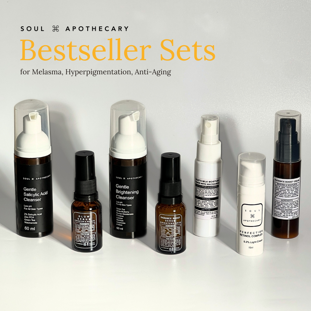 Bestseller Sets for Melasma, Hyperpigmentation, Anti-Aging