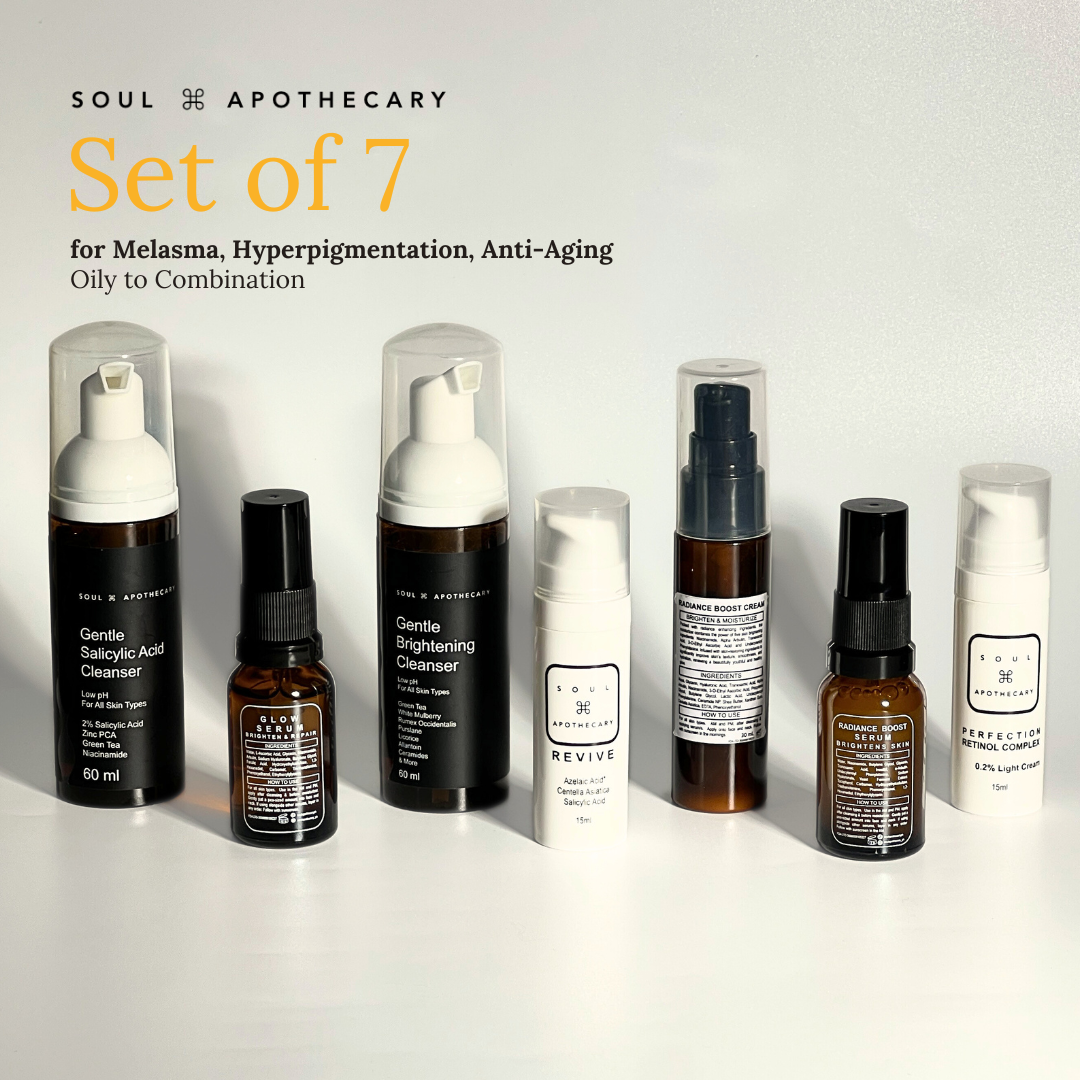 Bestseller Sets for Melasma, Hyperpigmentation, Anti-Aging